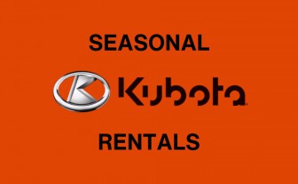 SEASONAL KUBOTA for rent