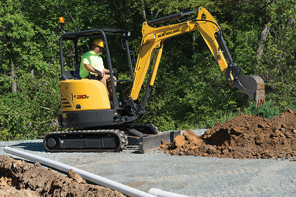 New Holland | Mini Excavators | Model E30C for sale at Berchtold Equipment Co., California
