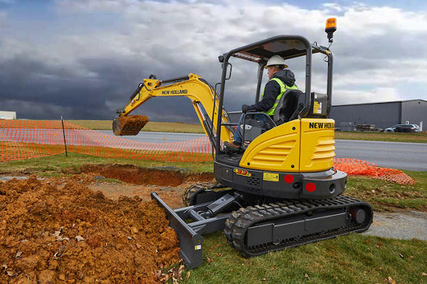 New Holland | Mini Excavators | Model E33C for sale at Berchtold Equipment Co., California