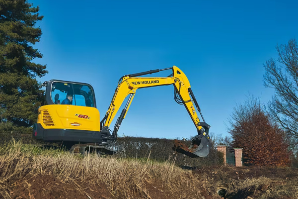 New Holland | Mini Excavators | Model E60C for sale at Berchtold Equipment Co., California