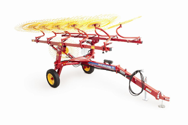 New Holland | ProCart and ProCart Plus Deluxe Carted Wheel Rakes | Model 1022 10-Wheel for sale at Berchtold Equipment Co., California
