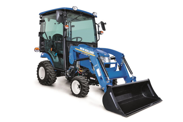 New Holland WORKMASTER 25S Cab + 100LC LOADER for sale at Berchtold Equipment Co., California New Holland WORKMASTER 25S Cab + 100LC LOADER for sale at Berchtold Equipment Co., California