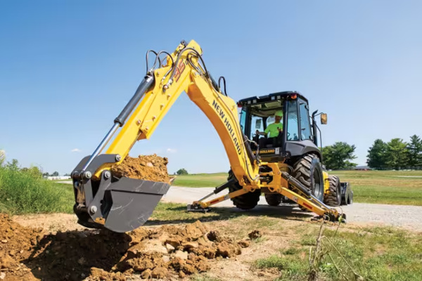New Holland B95D TC for sale at Berchtold Equipment Co., California New Holland B95D TC for sale at Berchtold Equipment Co., California
