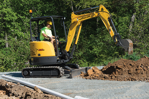 New Holland E30C for sale at Berchtold Equipment Co., California New Holland E30C for sale at Berchtold Equipment Co., California