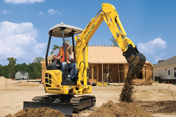 New Holland | Compact Crawler Excavators | Model E18B (Prior Model) for sale at Berchtold Equipment Co., California