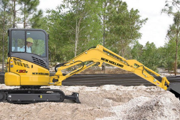 New Holland | Compact Crawler Excavators | Model E30B for sale at Berchtold Equipment Co., California